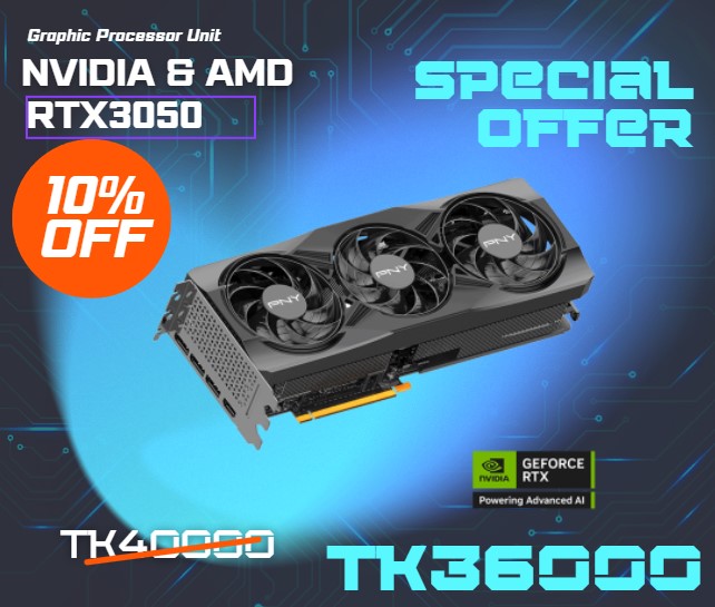NVIDIA & AMD Desktop PC Graphic Card GPU RTX3050 / RTX4060TI / RTX5050 / RTX5060TI / RTX5070 / RTX5070TI / RTX5080